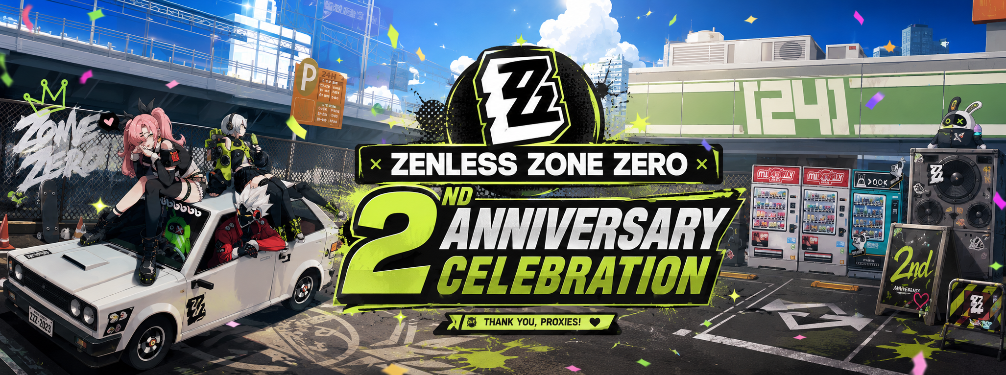 Zenless Zone Zero 2nd Anniversary Celebration