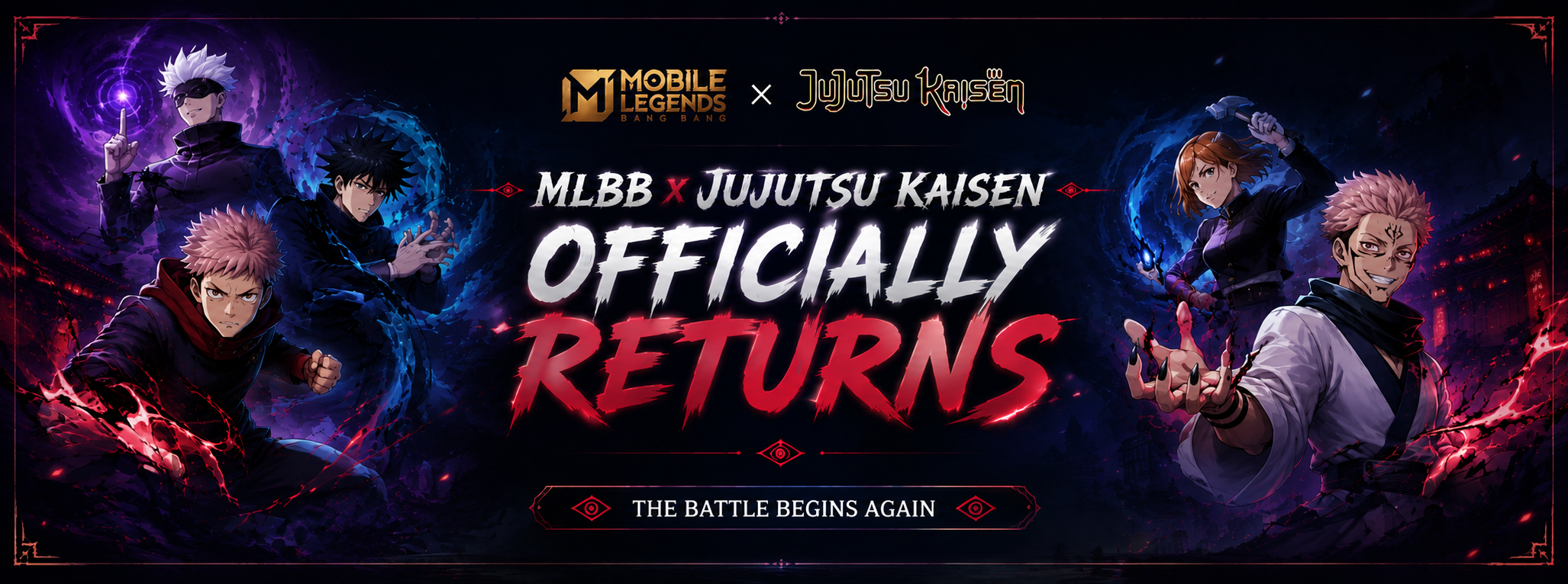The Jujutsu Sorcerers Are Back! MLBB x Jujutsu Kaisen Officially Returns With a Visual Upgrade